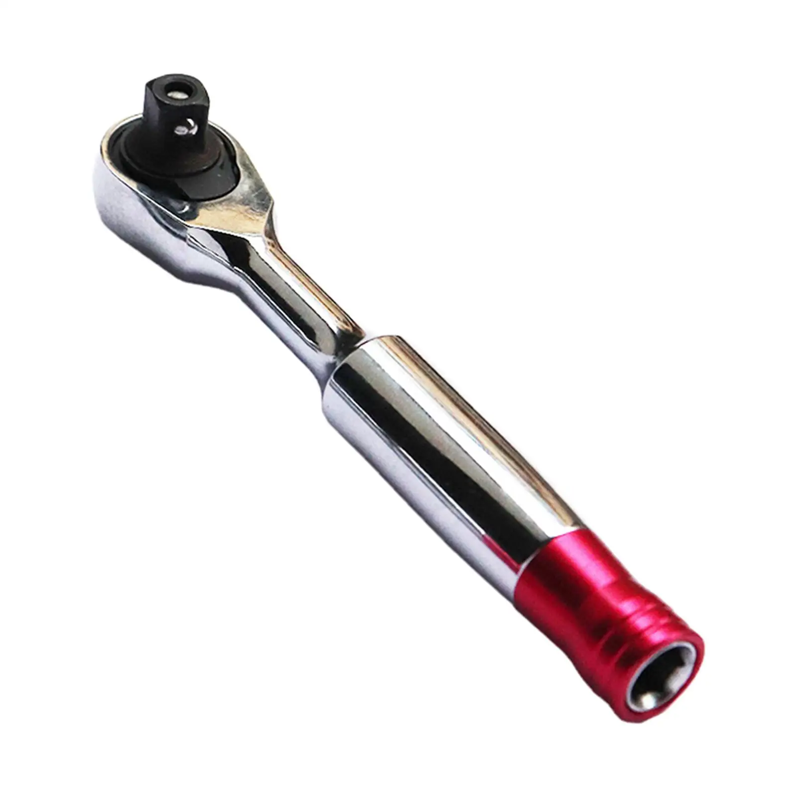 Mini Sockets Ratchet and Bit Driver Multitool 6.35mm Hex Wrench High Carbon Steel for Factory Production Line Repair