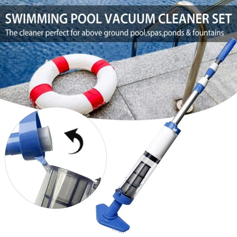 

Pool Leaf Vacuum Powerful Cordless Pool Vacuum for Inground Pools Hot Tubs Spas Rechargeable Handheld Cleaner for Above for Pool