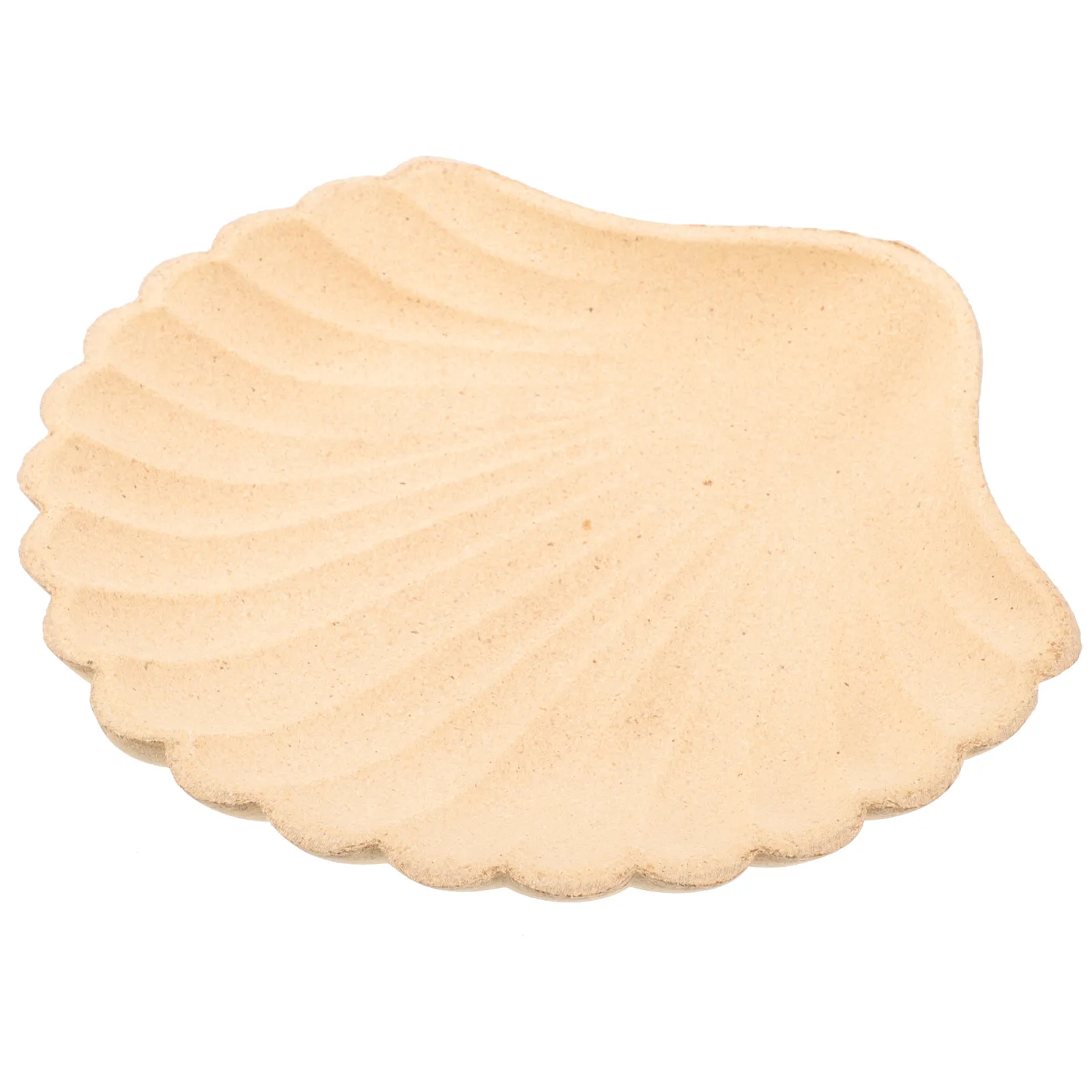 

Wooden Shell Jewelry Tray Elegant Storage ganizer Bedroom Dressing Table Large Capacity Fruit Snack Serving Dish Trinket Holder