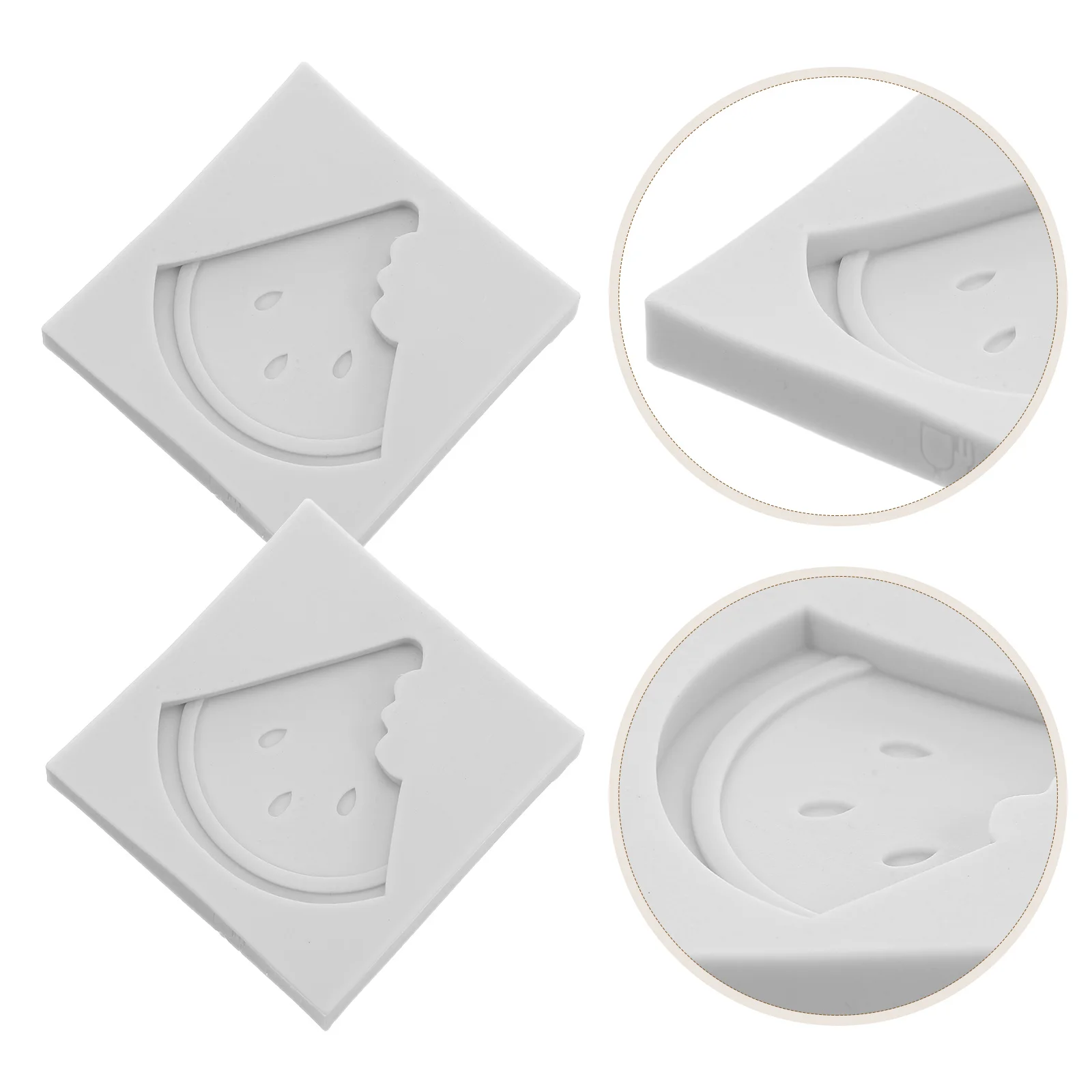 

6pcs Silicone Chocolate Mold Watermelon Heat Resistant Baking Tool For Fondant Cake Decorations Ice Cube