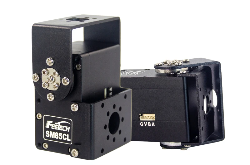 FEETECH SM85CL 12V 85KG Bus Servo Metal sin escobillas Servo con placa de señal de URT-1 para protocolo FEETECH/para protocolo Modbus-rtu PLC