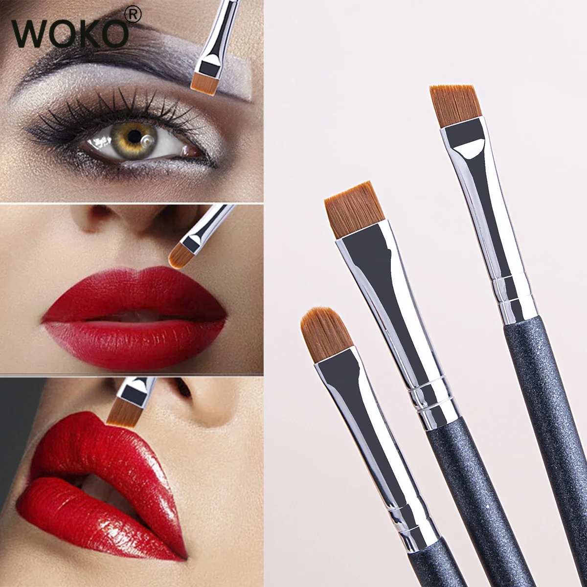 Line Brush Ultra-thin Lip Line Eyebrow Line Brush Detail Concealer Brush  Eye Lip Brow Contour Eye Concealer Makeup Brushes