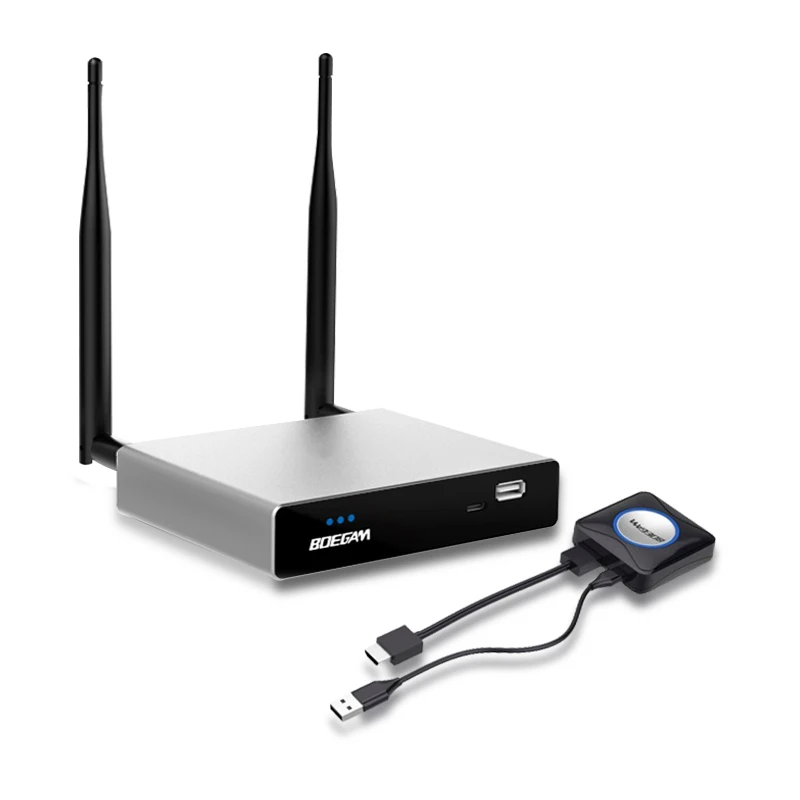 

4K UHD Conference Room Wireless BYOD Collaboration System Supporting Multi-Device and Dual-Screen Sharing