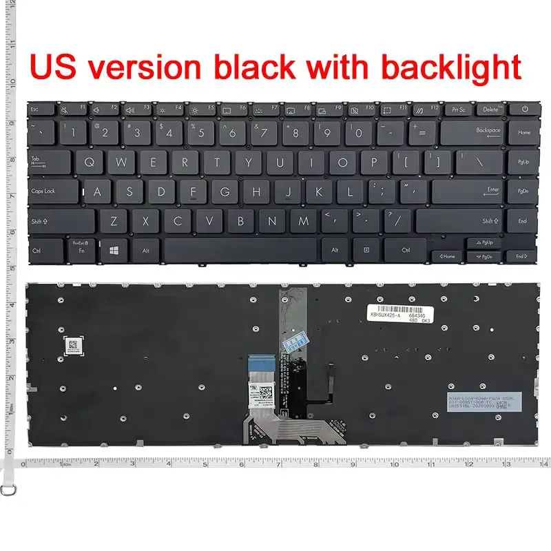 US English NEW Laptop Keyboard For ASUS ZenBook 14 UX425 UX425J U4700 UM425IA U4700E U4700IJ UM425 UM425EA UM425UG UM425UAZ