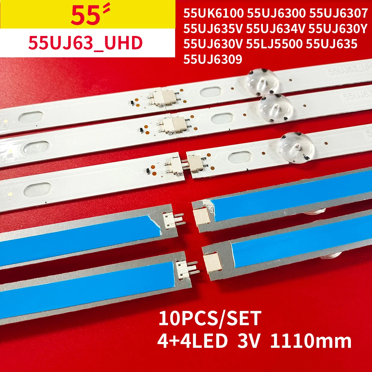 LED TV Backlight Strips for 55UJ630Y 55UJ630V 55LJ5500 55UJ635 55UJ6309 SSC_55LJ55 EAV63632405 EAV63673005 55UJ63