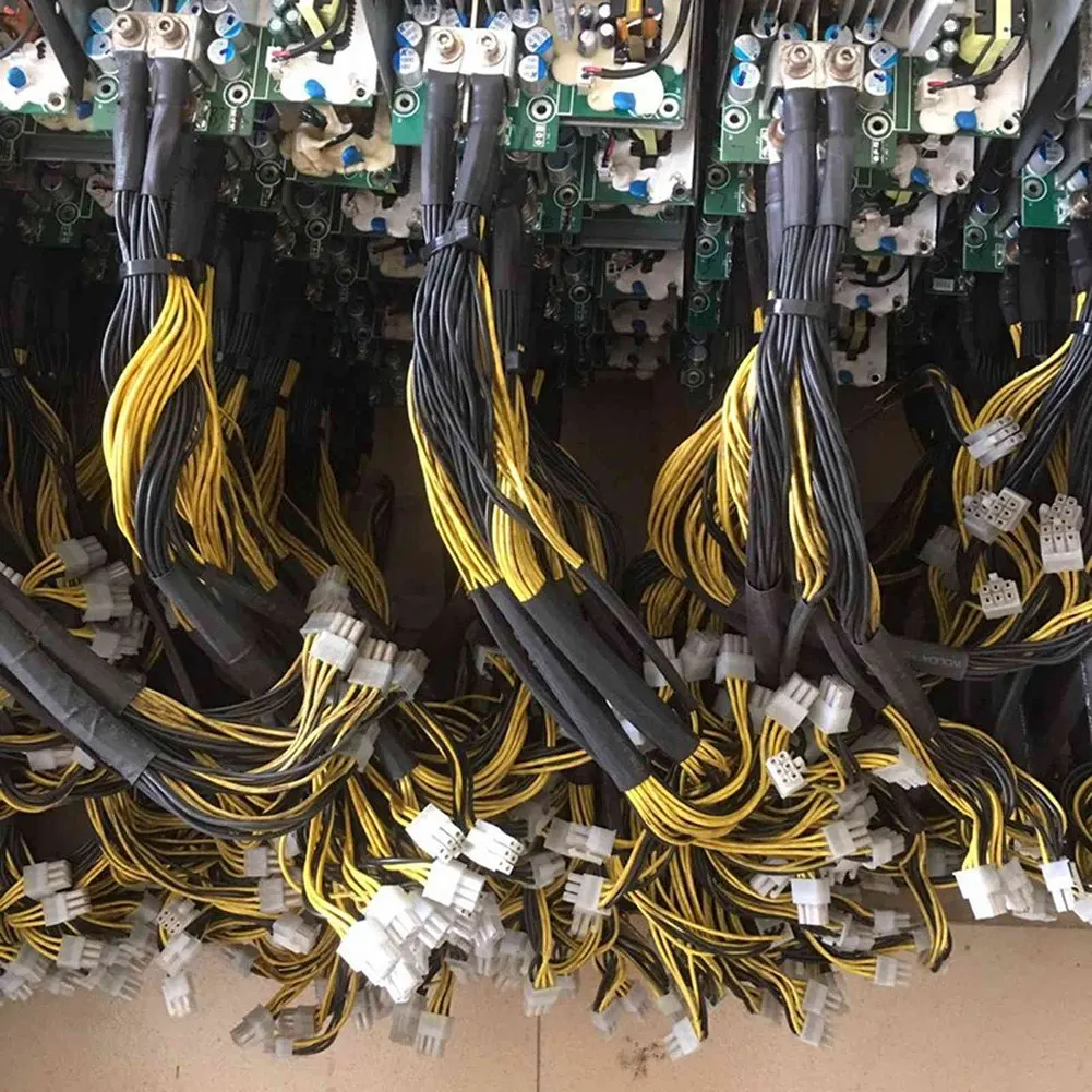 Cable de salida de 1200W y 1600W, nuevo conector de alimentación PCIE de 10 pines para Bitmain Antminer APW7 + APW3 PSU L3 D3