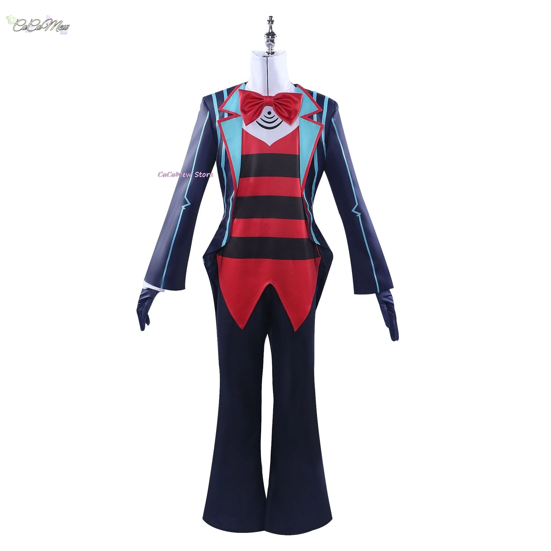 Anime Hazbin Alastor Charlie Morningstar Cosplay costume Hotel Cosplay Lucifer Vox Cosplay Costume Full Set Uniform Outfits