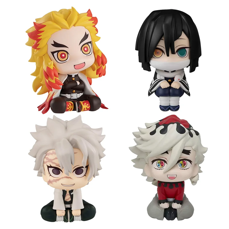 

10CM Demon Slayer Wind Hashira Muichiro Tokitoh Muzan Kibutsuji Action Figures Model Doll Toy Desktop Ornament Gift