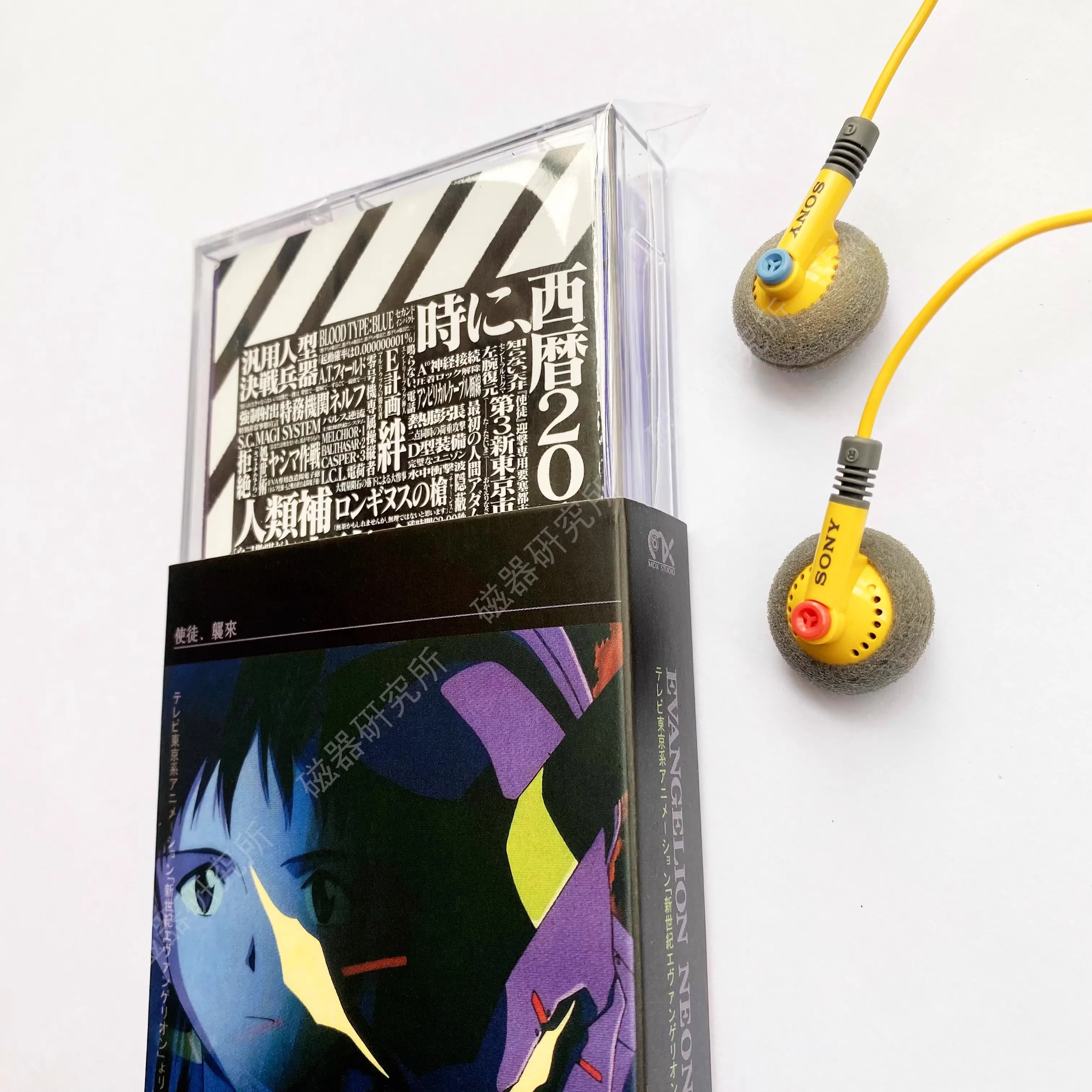 Anime EVA NEON GENESIS EVANGELION Music Magnetic Tape Ikari Shinji Album Cassettes Cosplay Walkman Car Recorder Soundtracks Box