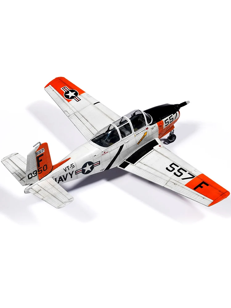 Zestaw modeli samolotów Academy 12361 USN T-34B Mentor „VT-5 Training Air Wing” 1/48