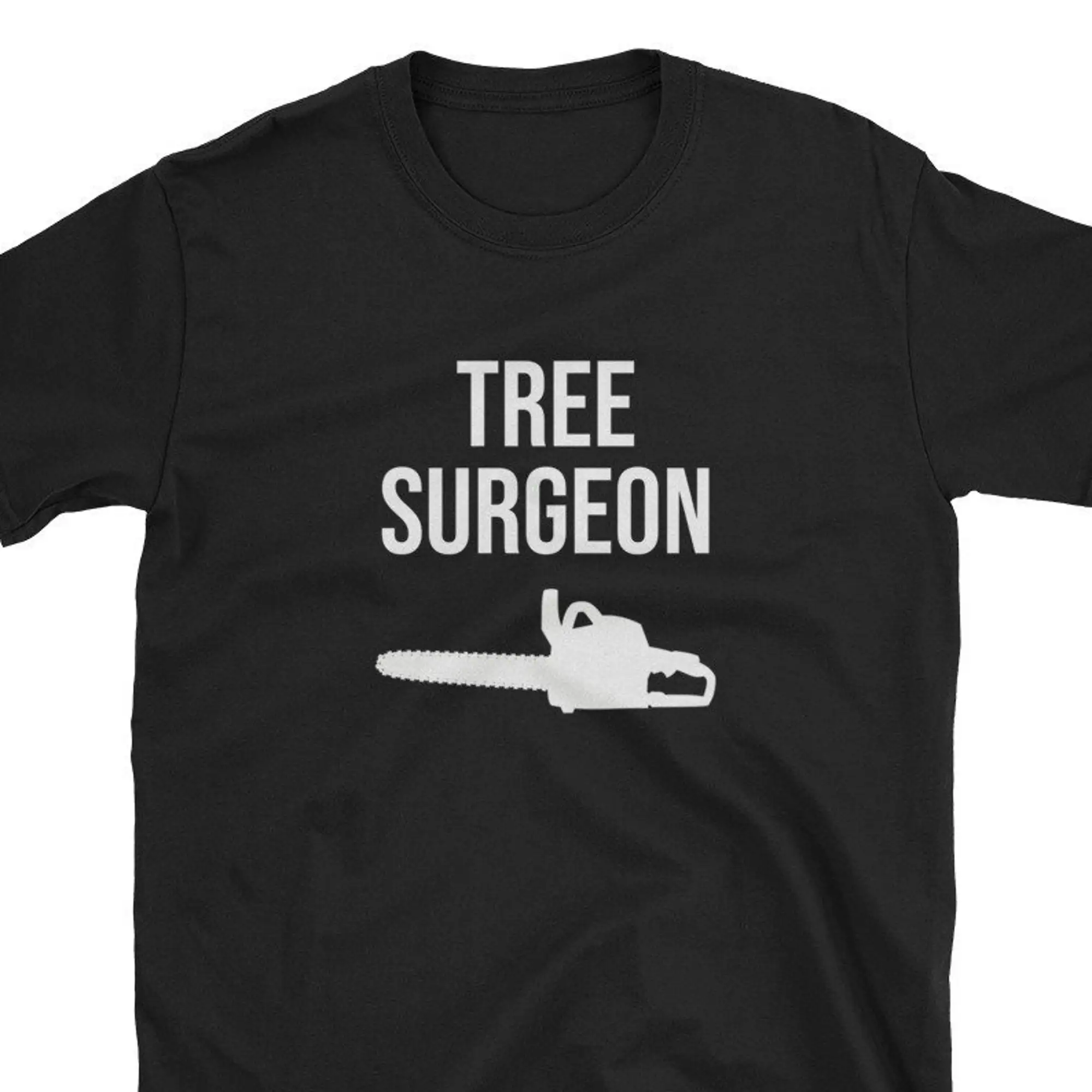 Tree Surgeon Arborist T Shirt Trimmer Trimming Arborism Chainsaw Funny