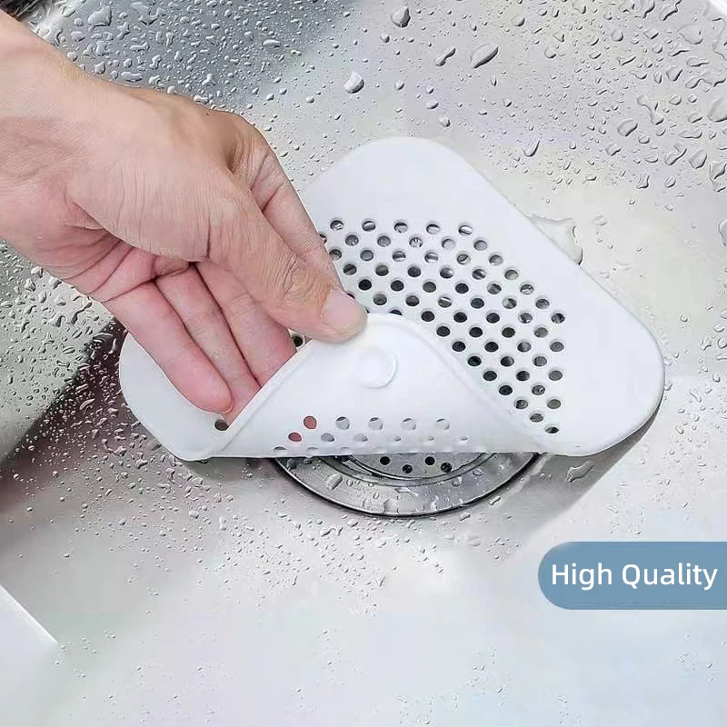 

1PC Kitchen Sink Anti-clogging Silicone Floor Drain Cover Bathroom Drain Hair Filter Drain Screen 3 Colors High Quality ﻿