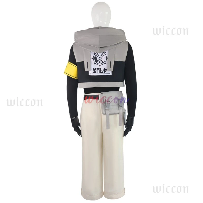 أزياء أنيمي رودو جاشيكوتا التأثيرية أزياء الشرير ستريت الساخن الشرير القصيرة مقنعين سترة الخصر حقيبة موحدة الباروكات ملابس الهالوين للرجال