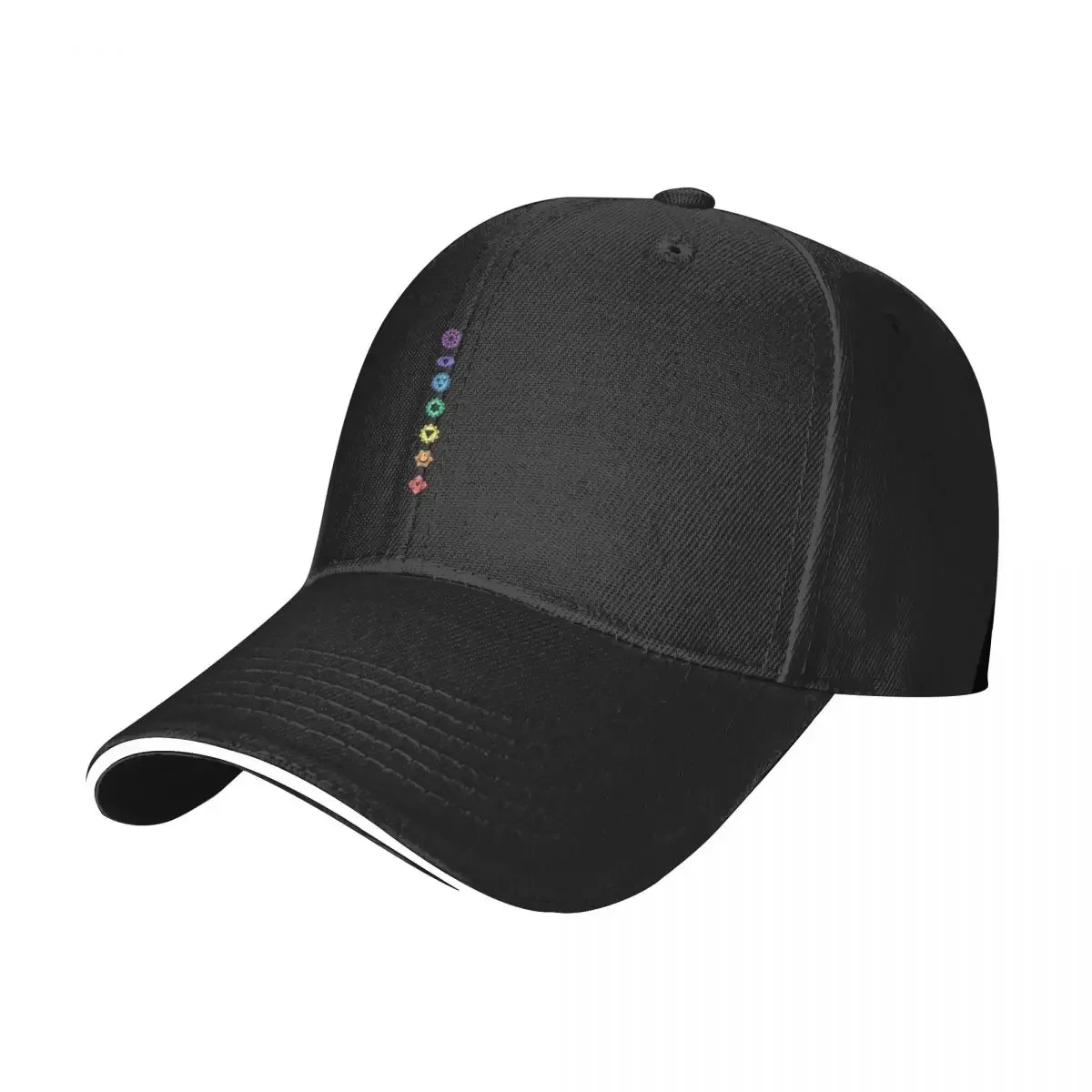 Chakra Qi Reiki Baseball Cap Military Cap Man black Golf Hat Man Women Hats Men's