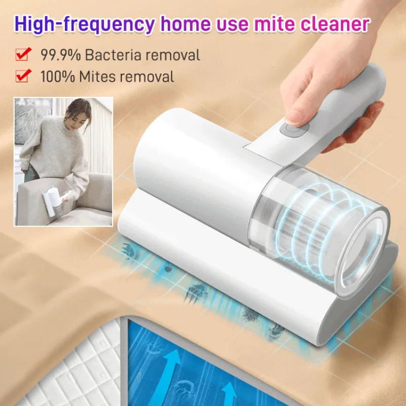 High Frequency Household Mite Machine, Bed Aspirador, Remover Odores para Casa