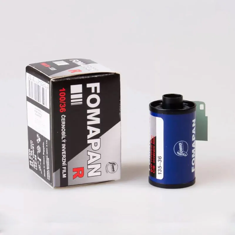 135 Positive Reversal Black And White Film Fomapan R100 35mm Film ISO 100 For  35mm Film Camera （Valid Until October 2026.10）