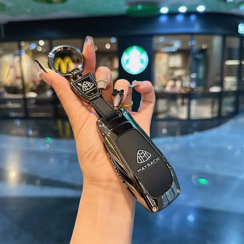 3/4 Buttons Car Key Case Cover Fob for Mercedes Benz E300 E350 E400 E450 A220 CLA250 C300 GLA250 GLB250 GLC300 GLE350 GLE450
