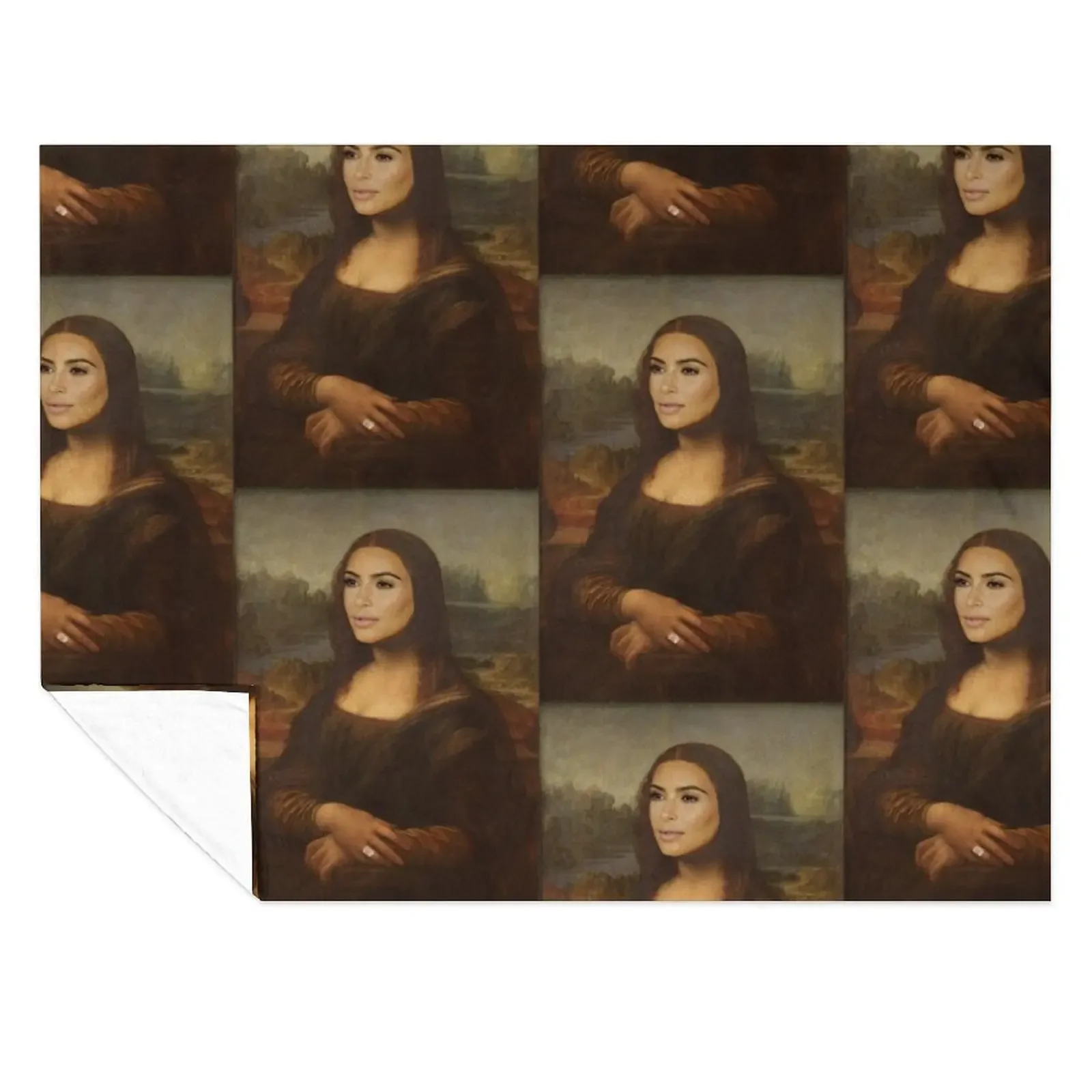 

Kim K. Lisa Throw Blanket Luxury Thicken Soft Plaid Beautifuls Giant Sofa Blankets