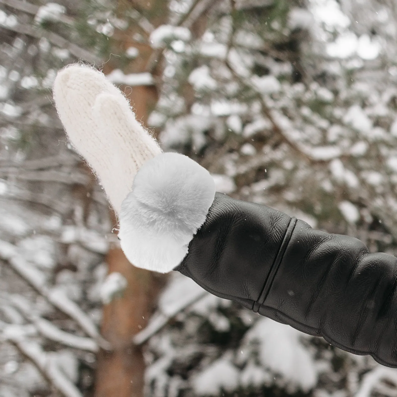 1 زوج شتاء دافئ يندبروف النساء تدفئة اليد للاستخدام اليومي في الهواء الطلق لينة مريحة خفيفة الوزن المحمولة يندبروف المعصم #1