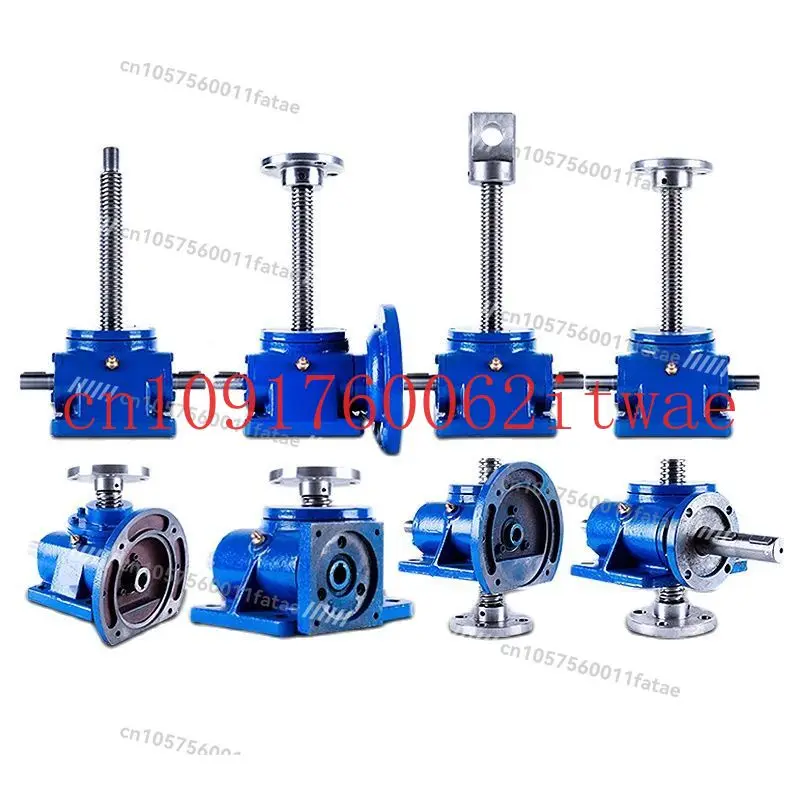 

Подъемный редуктор Фиксированная подъемная платформа Электрический ручной SWL1T/2,5T/5 ведущий винт Подъемный воротник Сигара Ручной червячный червь