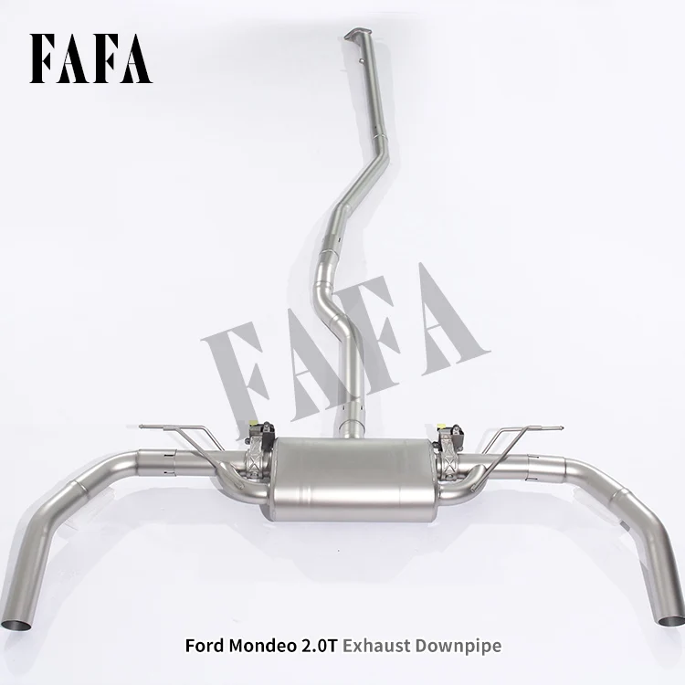 For  Mondeo 2.0T Exhaust System Mid-tail High-performance Electric Valve Cat Back Exhaust Pipe Muffler - view 6