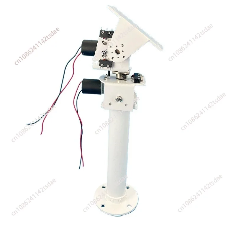 DC dual-axis gimbal, solar tracking, large load and high torque, all-metal X-axis Y-axis
