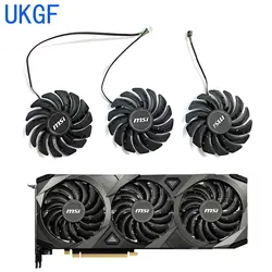 PLD09210S12HH 85mm RTX3080 RTX3070 soğutucu MSI Geforce RTX 3060 Ti 3070 3080 3080Ti 3090 Ventus 3X oyun grafik kartı fanı