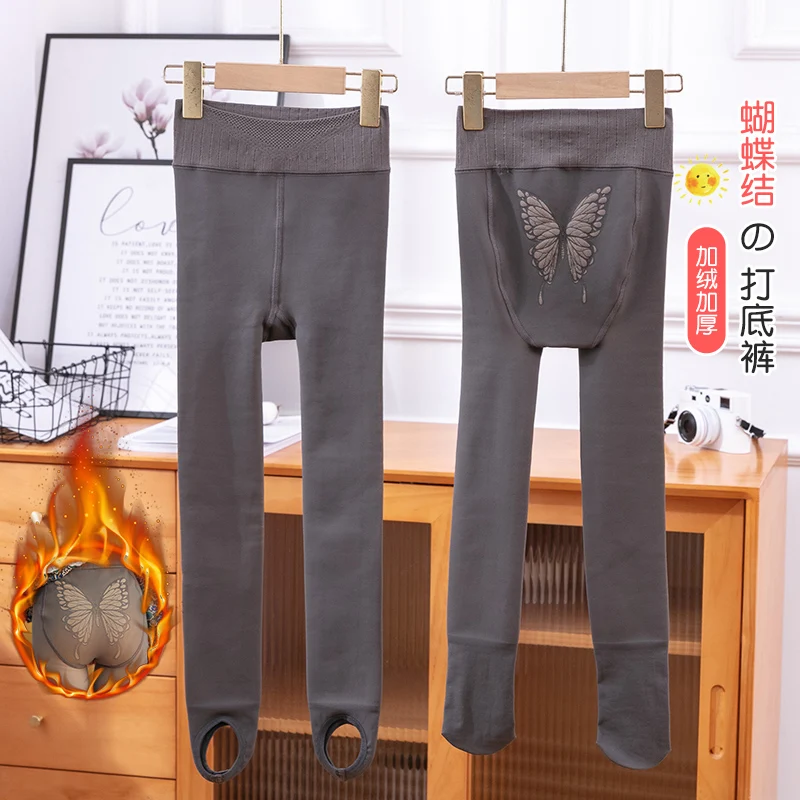 Công Chúa Cho Bé Gái Mùa Đông Sang Trọng Nhung Dày Ấm Quần Legging Da Trong Suốt Con Lót Nỉ Quần Cho Quần Trẻ Em