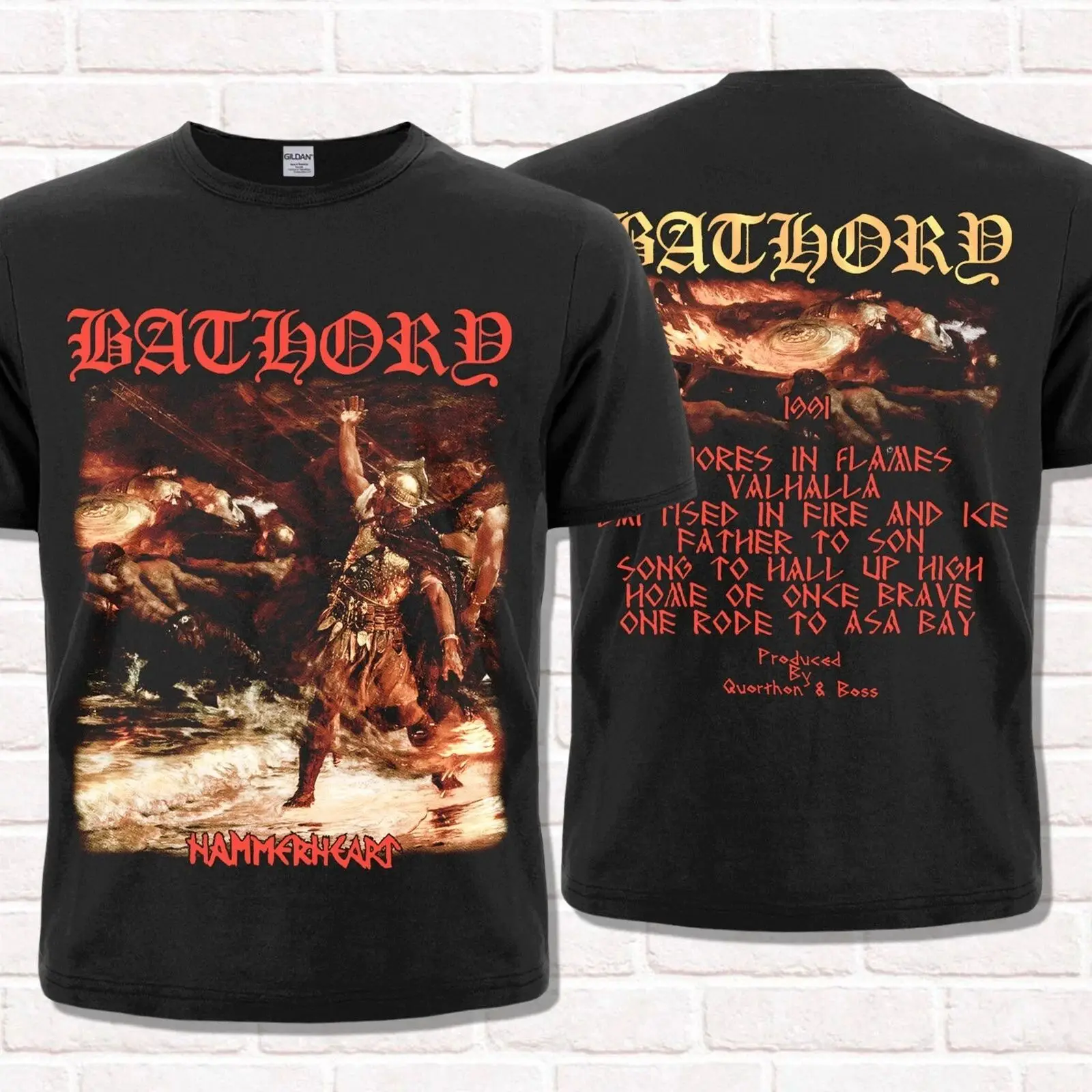 Rock Heavy Metal Band T Shirt Printed Classic T-shirt Casual Street Daily Wear Fashion Oversized Vintage Short Sleeve Unisex