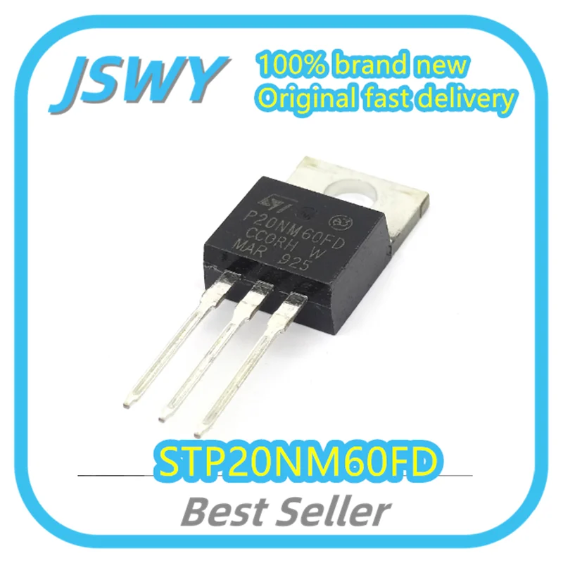 

(10/50pcs) STP20NM60FD STP20NM60 20NM60FD TO-220 MOS Field Effect Tube Brand New, Authentic, Ships Fast!
