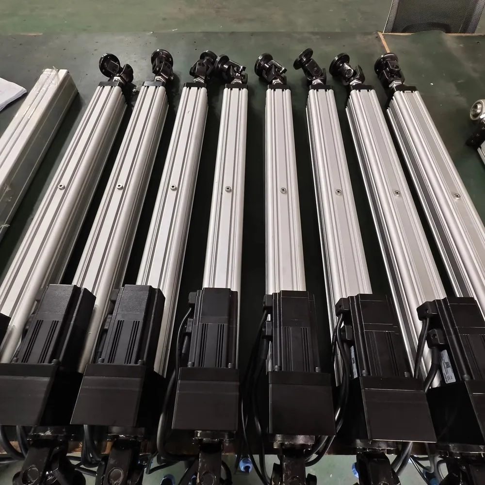 DGR Ball Screw Linear Actuator Parallel Type with Universal Joints for 6 Dof Motion Platform Simulator
