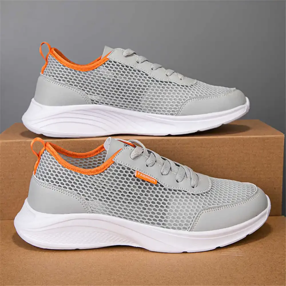 Gray Mash Men's Shoes Summer Sneakers Casual Size 49 Men Running Sneakers Sports Different Basket Novelty Trainers