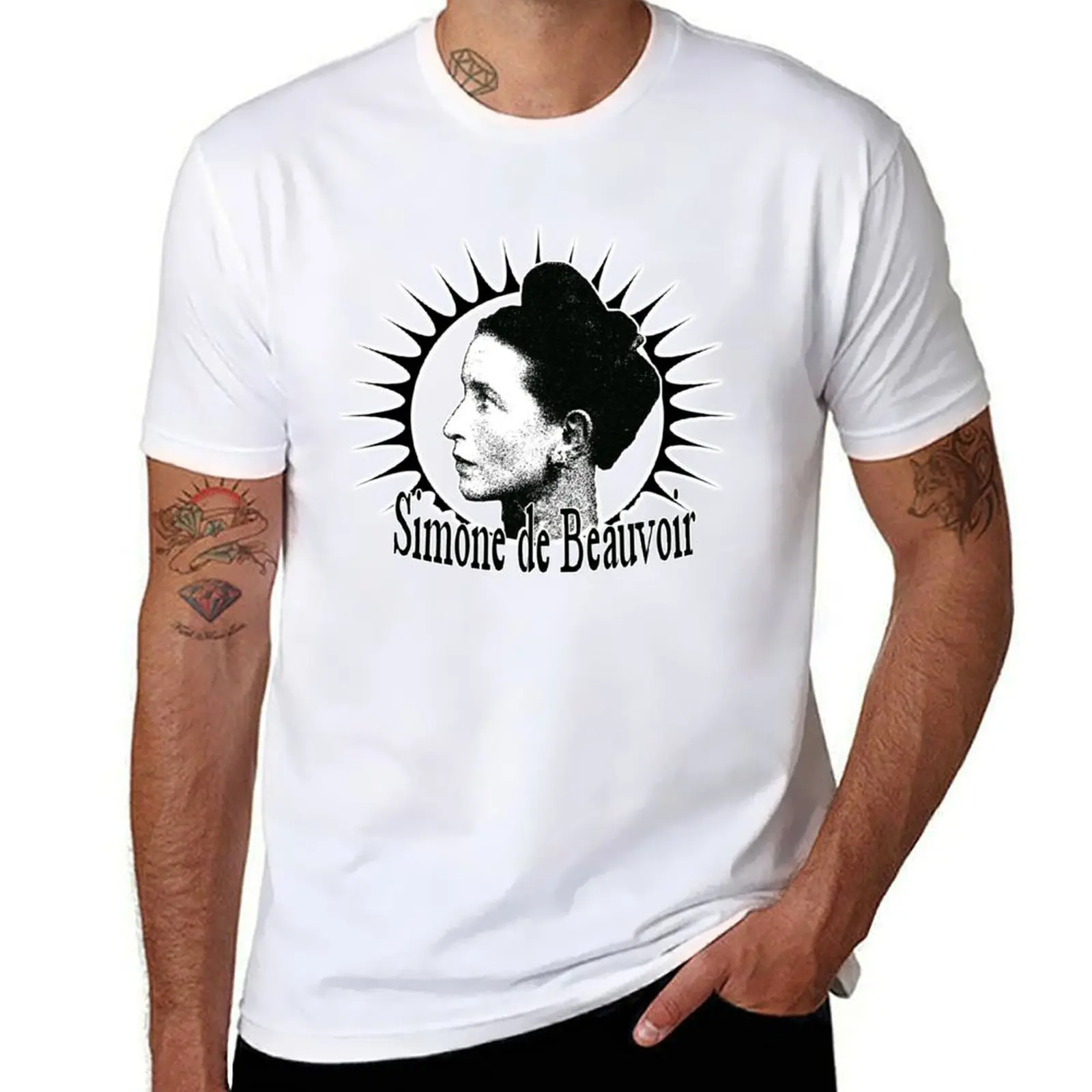 Simone de Beauvoir - She Came to Stay T-Shirt Street Fashion Casual Tee Shirt
