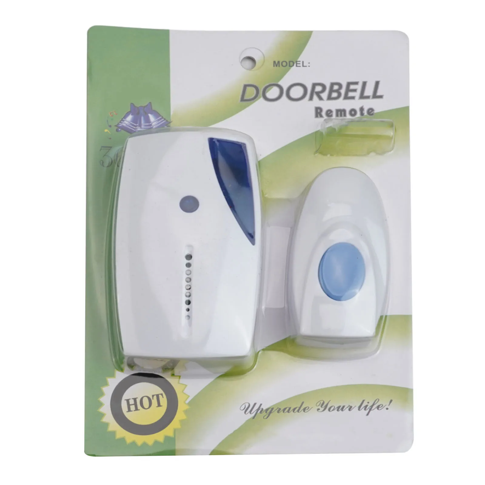 Remote Control Doorbell Receiver Power Tool Accessories Easy 12V 3V 2AA Battery Button DC 3V DC Doorbells Install