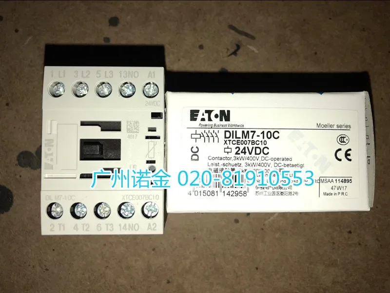 

EATON DILM7-10C XTCE007BC10 24vdc 100% new and original