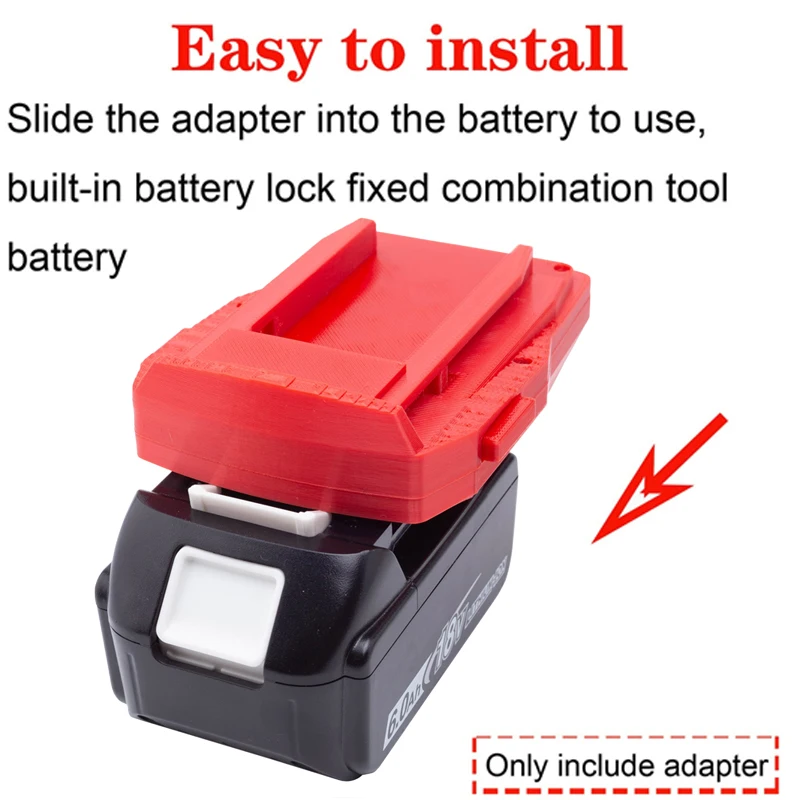 Battery Adapter/Converter for Hilti 22V B22 CPC Li-ion tools to Makita 18V Li-ion Battery Adapter Power Tool Accessory