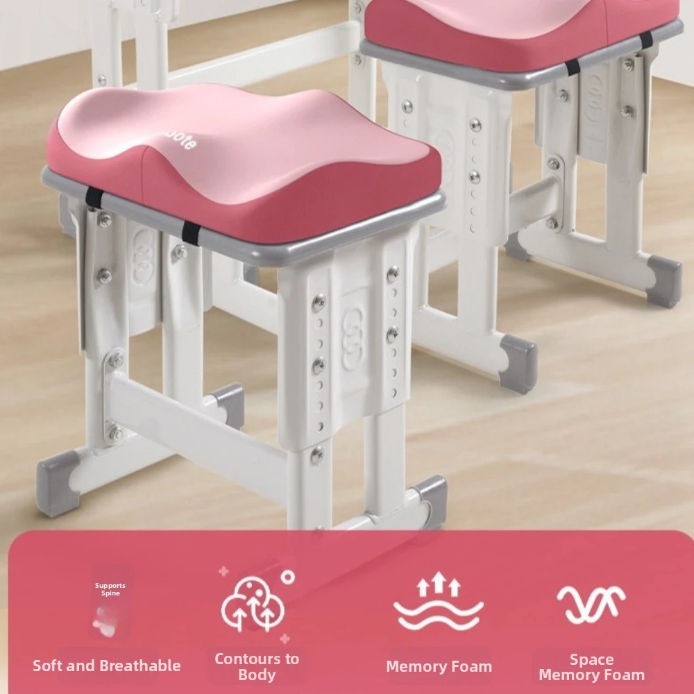 Non-Slip Ergonomic Office Seat Cushion 3D Breathable Breathable Posture Corrector Lumbar Protection Memory Foam Cushion