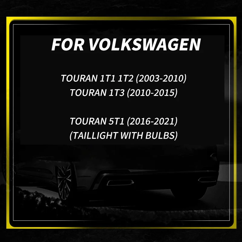 LED Reverse Backup Lights Blubs Reversing Lamp Bulb For Volkswagen VW Touran 1T1 1T2 1T3 5T1 2003 2004 2009 2011 2012 2017 2021