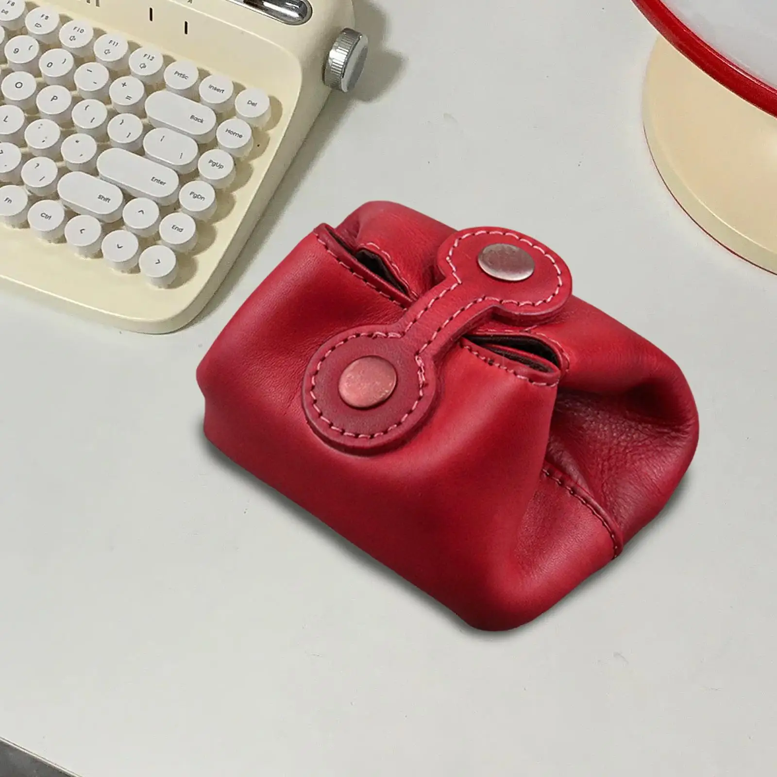 Bolsa de auriculares portátil para mujer, monedero pequeño, bolsa de cambio para regalo de cumpleaños, compras, viajes, vacaciones