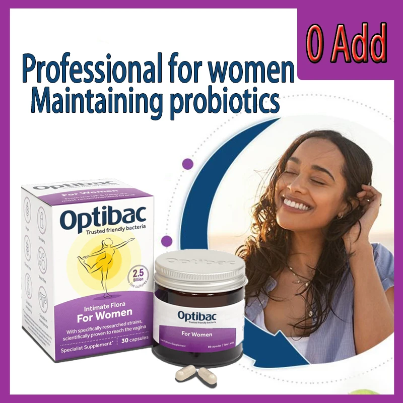 1 bottle female probiotics private area conditioning promoting digestion maintaining intestines relieving constipation