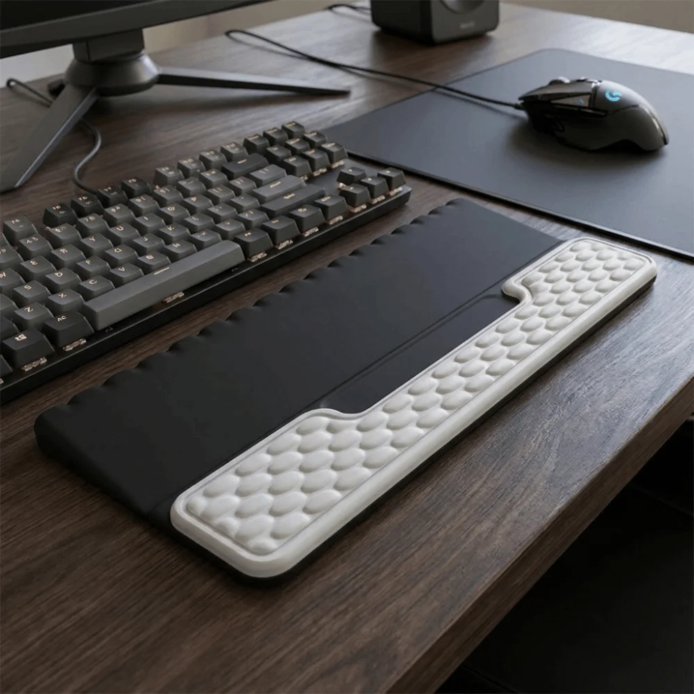 Office Use Soft Keyboard Stand Portable Non-Slip Ergonomic Keyboard Riser Computer Use Wrist Support Pad Novelty Educational Toy