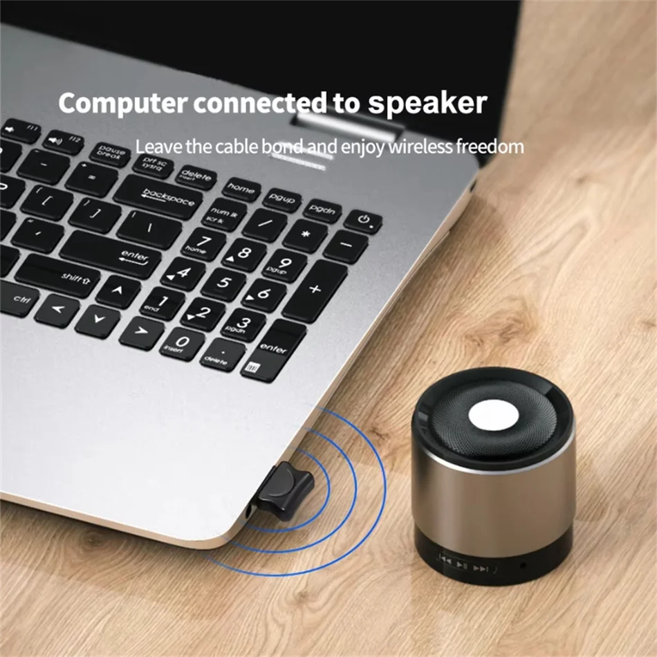 

MINI USB Bluetooth 5.0 Dongle Adapter for PC Laptop Mouse Keyboard Tablet Phone Printer Game Speaker Wireless Transmit Receiver