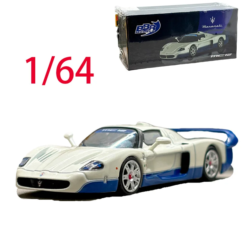 

BBR Diecast 1/64 Scale Maserati Alloy Car Model MC12 Maserati Stradale MC12 Play Vehicles Toys for Boys Original Box