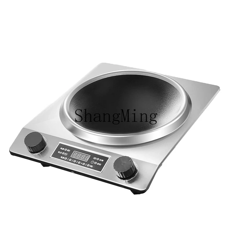 

SM concave induction cooker high-power household and commercial can be timed hot pot soup stir-fry multi-function