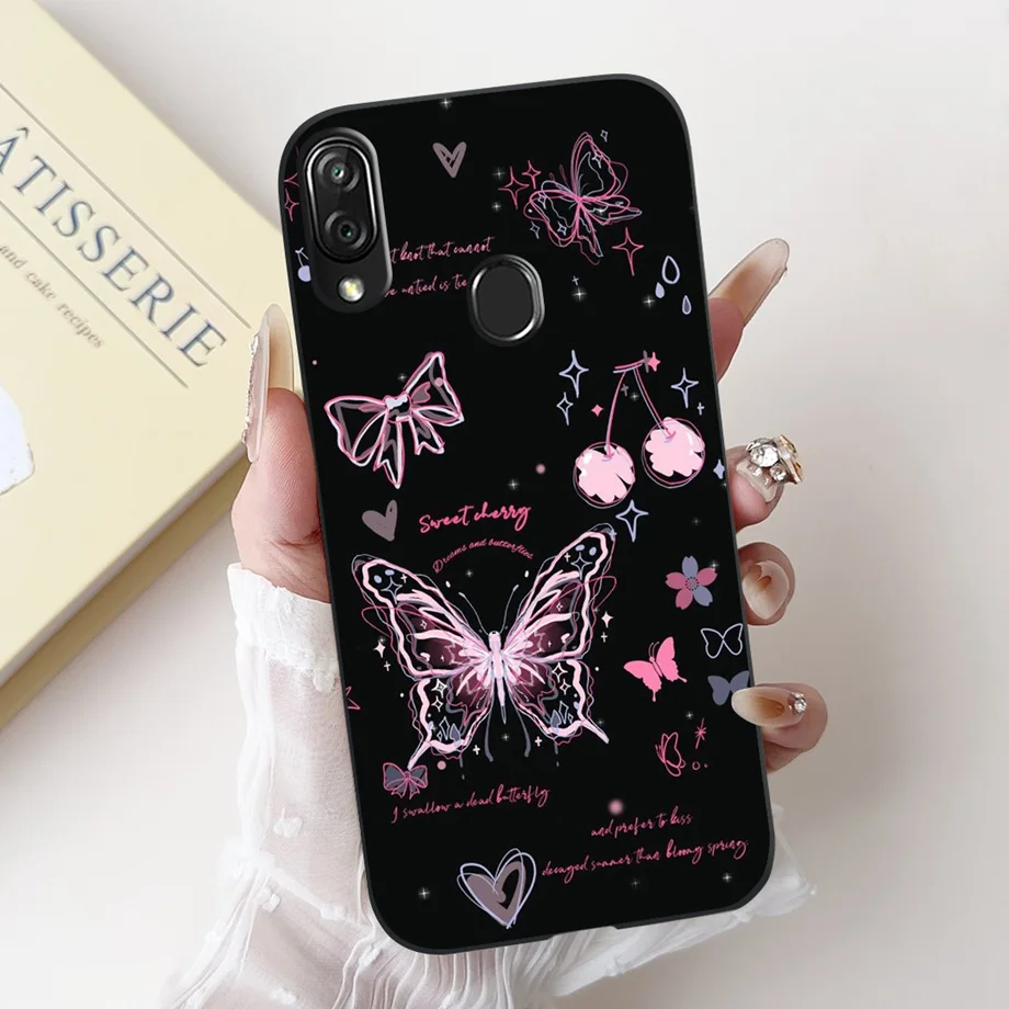 For ZTE Blade V10 V10Vila Phone Case ZTE Blade A71 A51 2021 A7s 2020 Back Cover Soft Silicone Fundas Lovely Panda Rabbit Flower