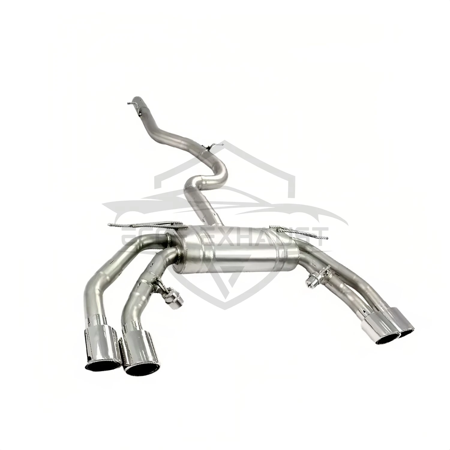 

Performance Valved Stainless Steel Catback Exhaust for VW golf 7R Freely Adjustable Sound Control