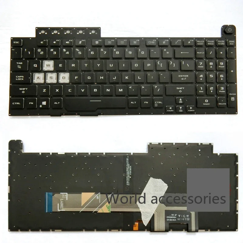 US keyboard for Asus TUF gaming A15 fa506 fa506iu fa506iv fa506ii TUF A17 fa706 fa706ii fa706iu fx506 fx506l fx706 fx706h