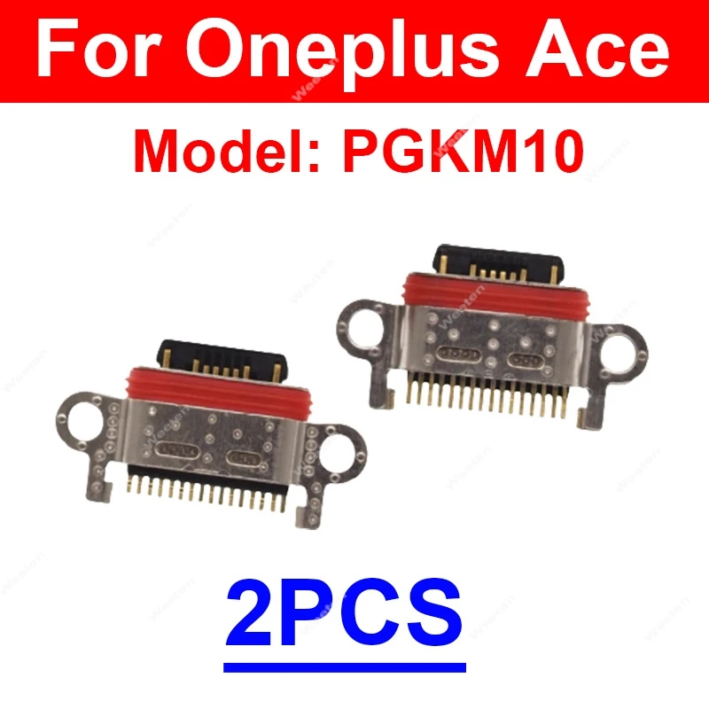 2PCS USB Charging Jack Dock For Oneplus Ace Pro Racing Ace 2 2V 3 3V Pro Micro Usb Charger Port  Module Connector Spare Parts