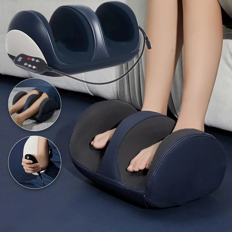 

Extra Large Electric Foot Massage Hot Compress Relief Muscle Fatigue Shiatsu Roller Care Foot Machine Promotes Blood Circulation