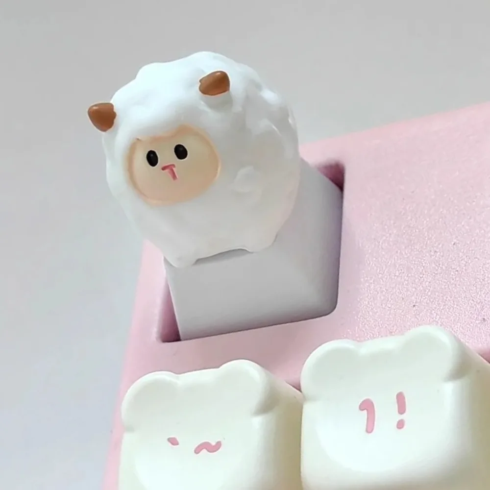 Cartoon Cute Cat Keycaps Keyboard Keycaps（Please Follow Our Store, We Often Offer More Discounted Products Worth 0.1 USD，Thanks）